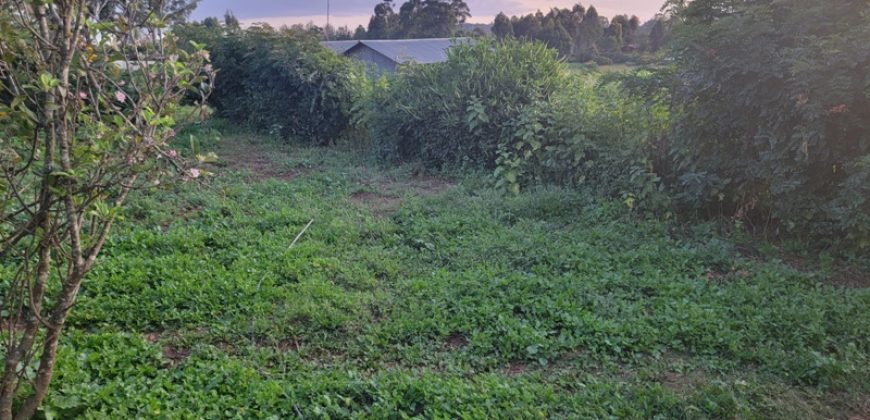 1/4 Acre Plot in Kikuyu, Fronting Tarmac