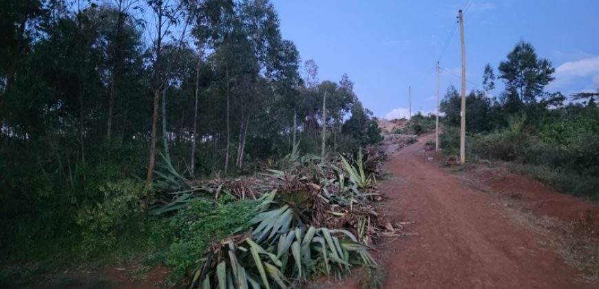 1/8 Acre Parcels in Kiriri