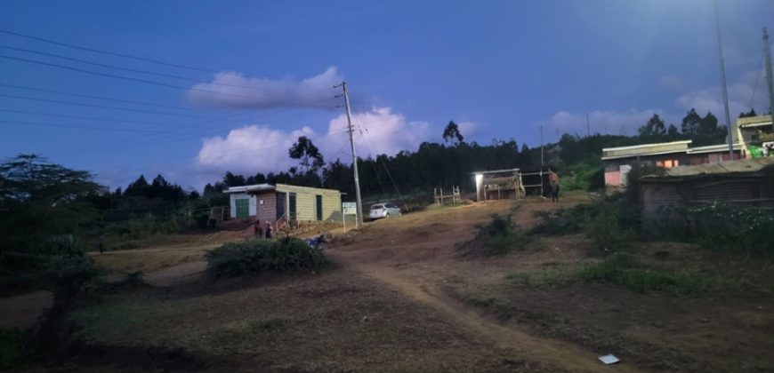 1/8 Acre Parcels in Kiriri